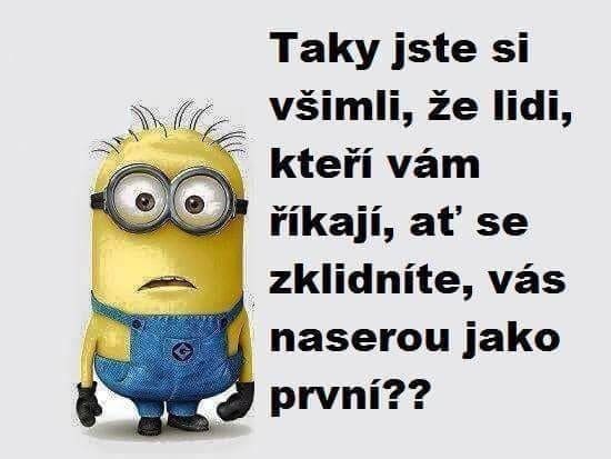 Všimnul jsem si 