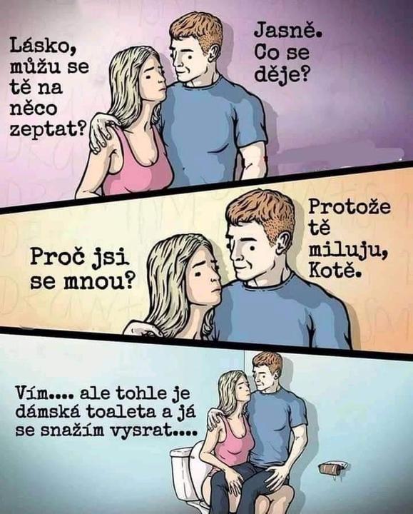 No víš, teď se to zrovna nehodí zlato