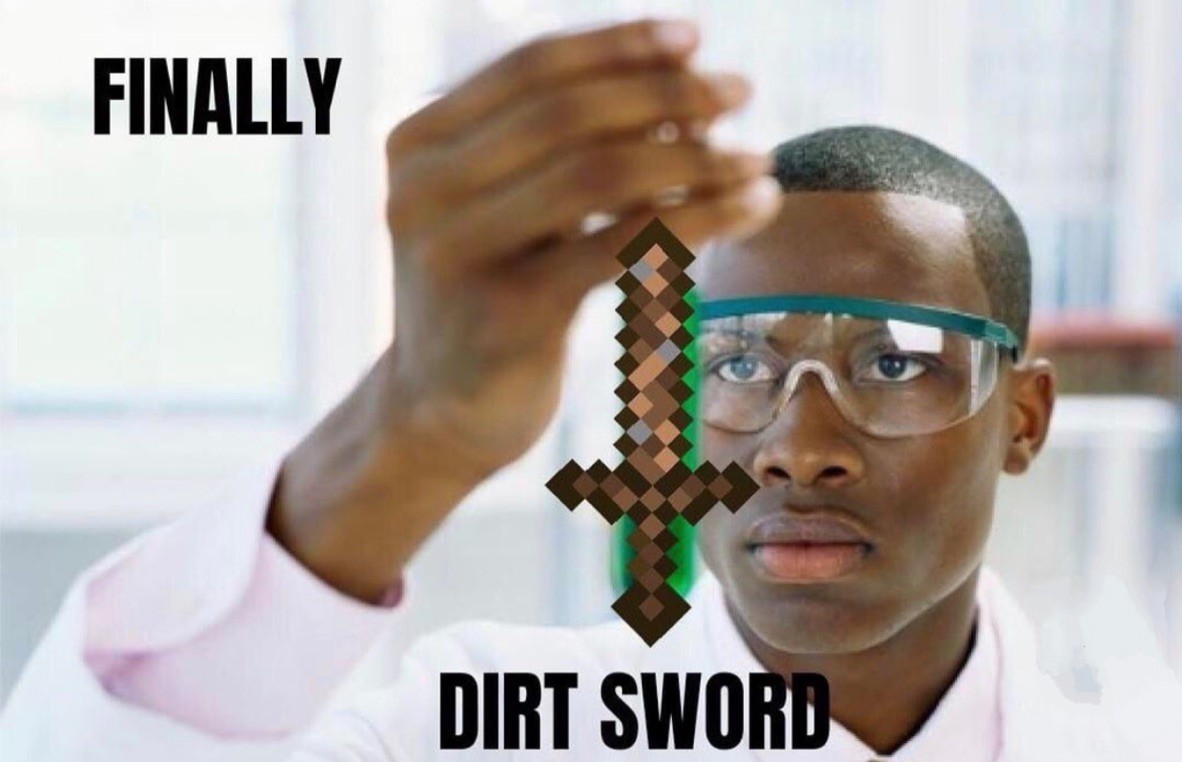 Minecraft je všude miner yourself baby